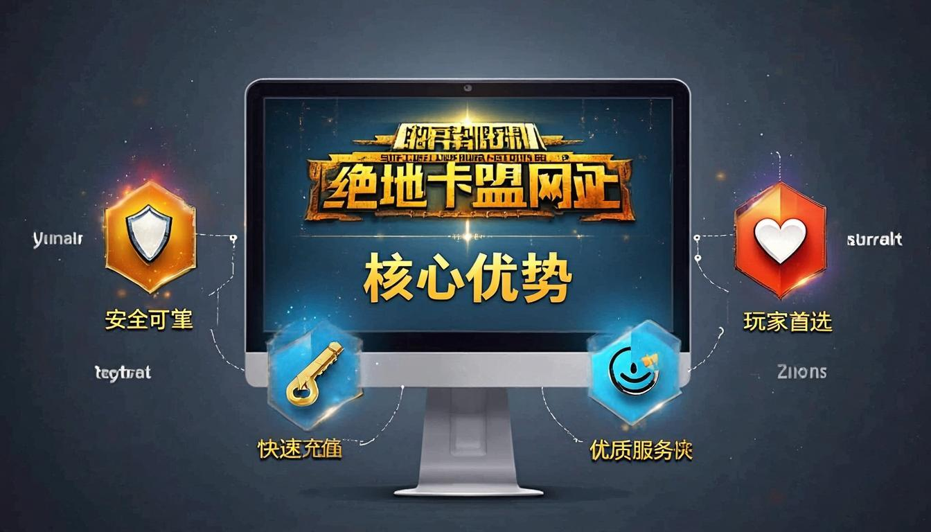 绝地求生卡盟网址：2025年最专业安全的游戏点卡平台