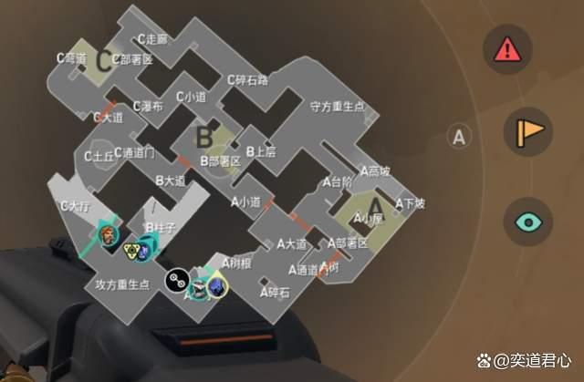 无畏契约卡盟：莲花古城A区的碎石，用这五个英雄去抢，杀伤效果最好